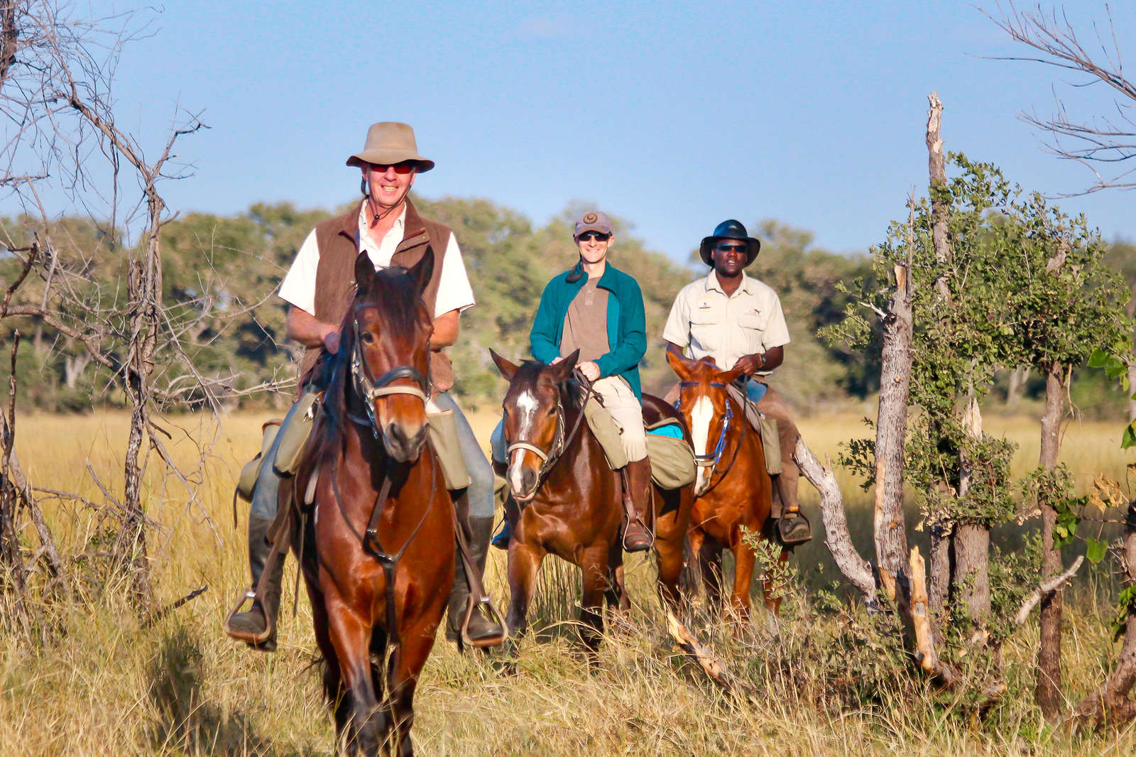 horse riding safaris in botswana