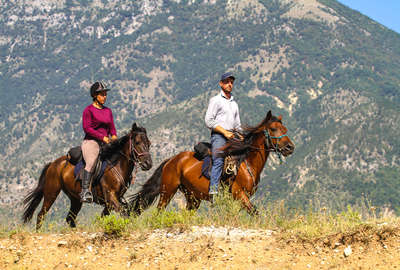 Guide from Caravan Travel riding holidays